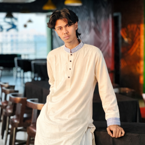 White Kurta Panjabi